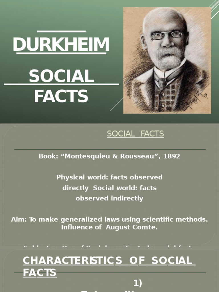 Topic 4 B. Emile Durkheim | PDF | Émile Durkheim | Social Psychology