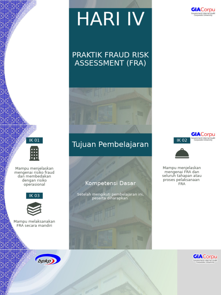 Tujuan dan Proses Fraud Risk Assessment | PDF