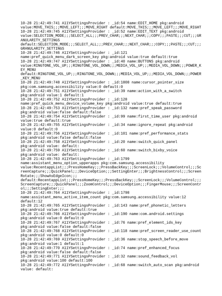 Android Accessibility Settings Overview | PDF | Mobile ...