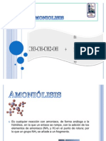 Amoniolisis