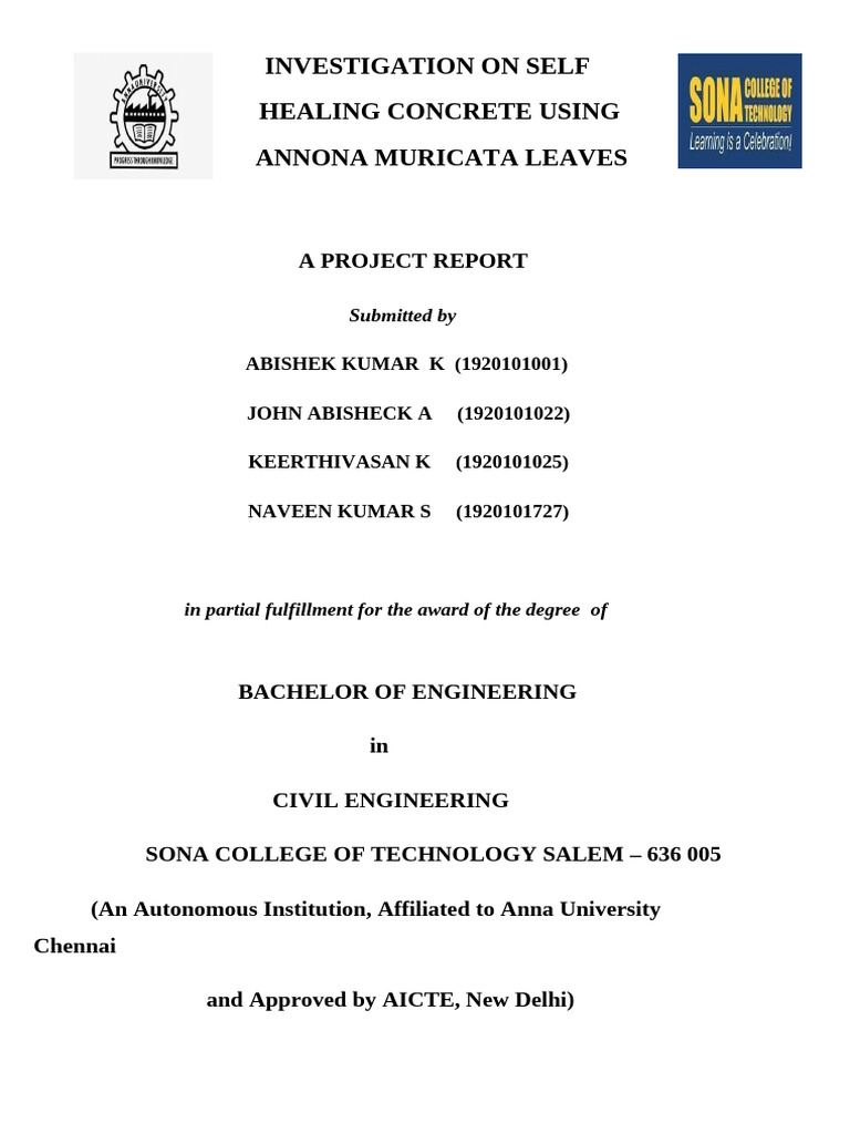 John Abisheck Project (25.4.24) Final | PDF | Concrete | Cement