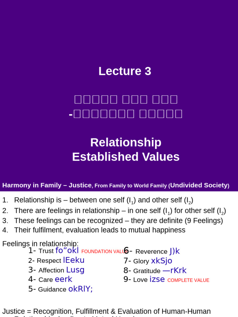 Understanding Relationships and Values | PDF | Happiness | Behavioural ...