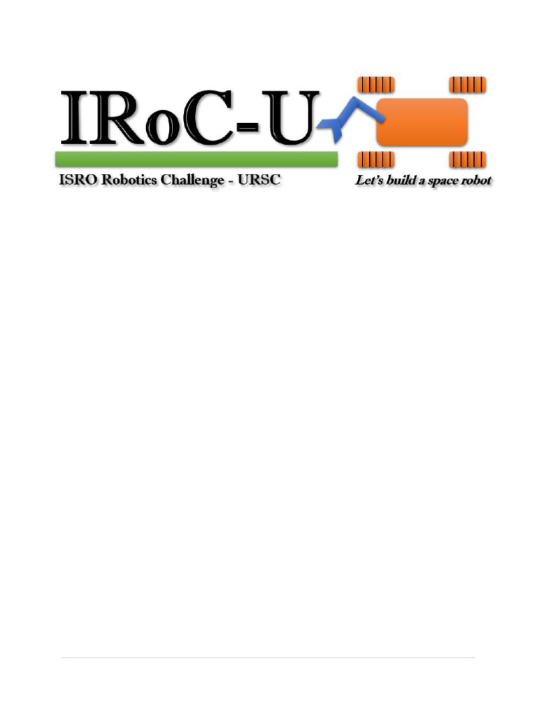 iROC 2024 Rover Proposal Report | PDF | Robotics