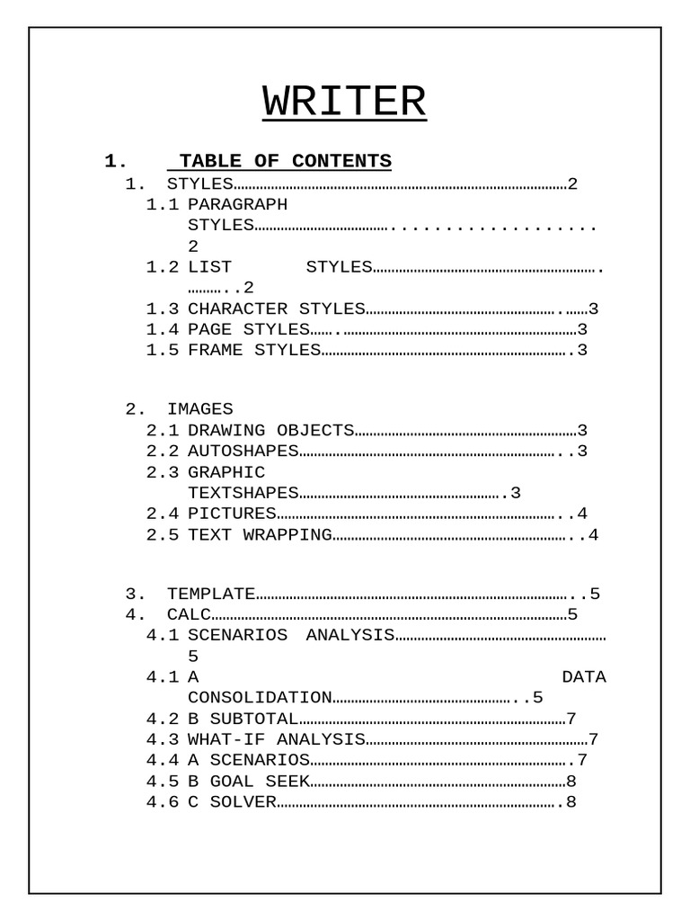 Comprehensive Guide to Document Styles | PDF | Sustainable Development ...