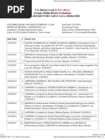 Columbus Bank & Trust vs. Michael A. Eddings Lawsuit: Docket, Notice of Removal, Complaint, Exhibit A