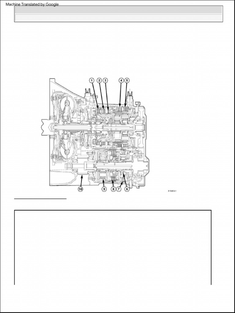 Manual de Serviço Transmissão 62TE 2009 | PDF | Engrenagem | Bomba
