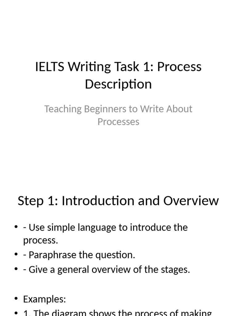 IELTS Writing: Process of Making Jam | PDF