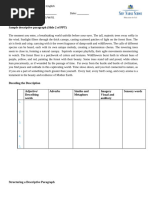 Descriptive Forest Writing Examples | PDF | Trees | Rainforest