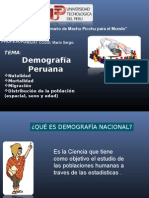 DEMOGRAFIA PERUANA