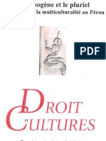 État de droit, qualité de la démocratie et gouvernance démocratique au Pérou (Jorge Aragón & Carlos Pérez)