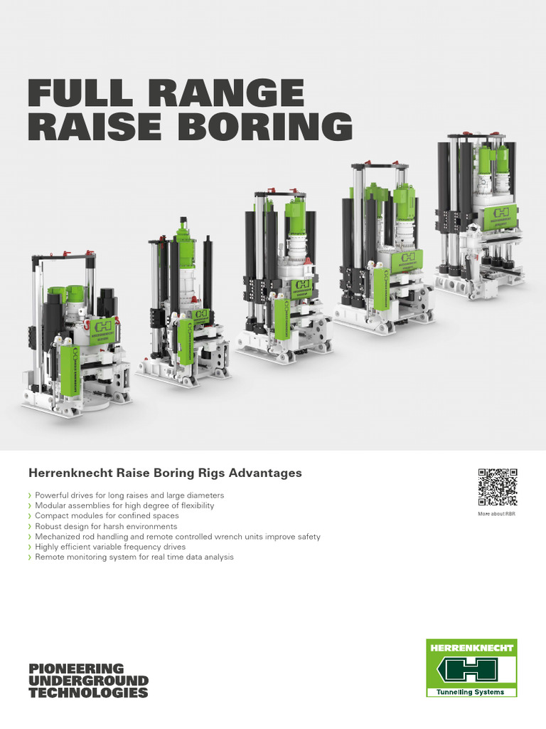 Herrenknecht Raise Boring Rig Benefits | PDF