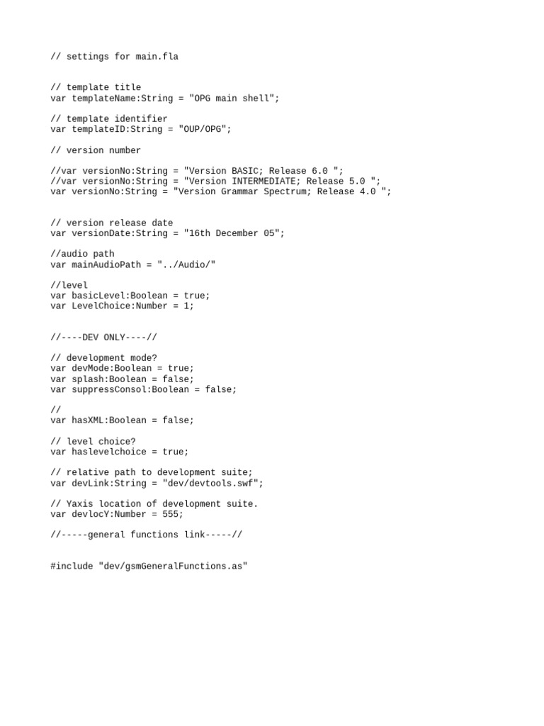 Settings | PDF