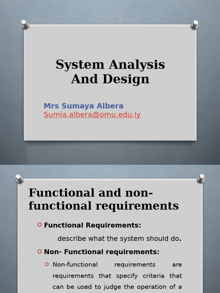 SA&D 5 | PDF | System | Computer Engineering
