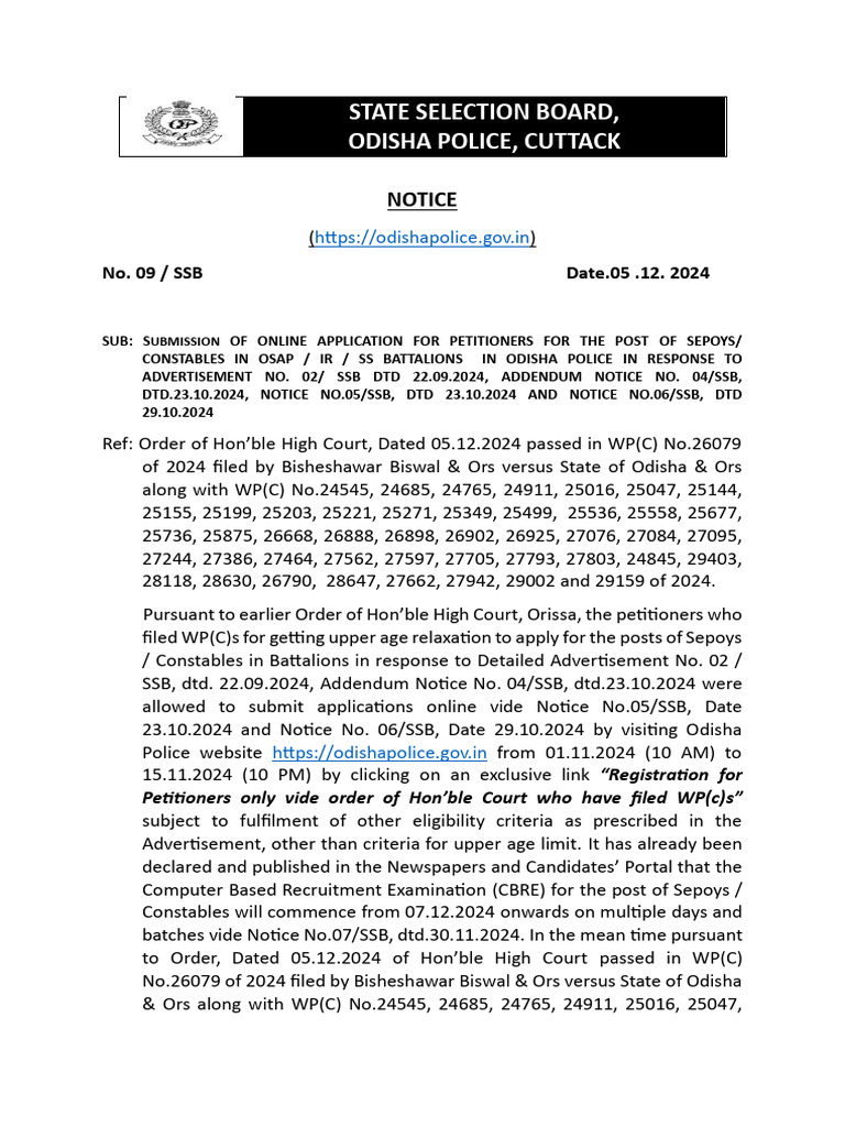 New Notice (1) - 3 | PDF | Public Law | Justice