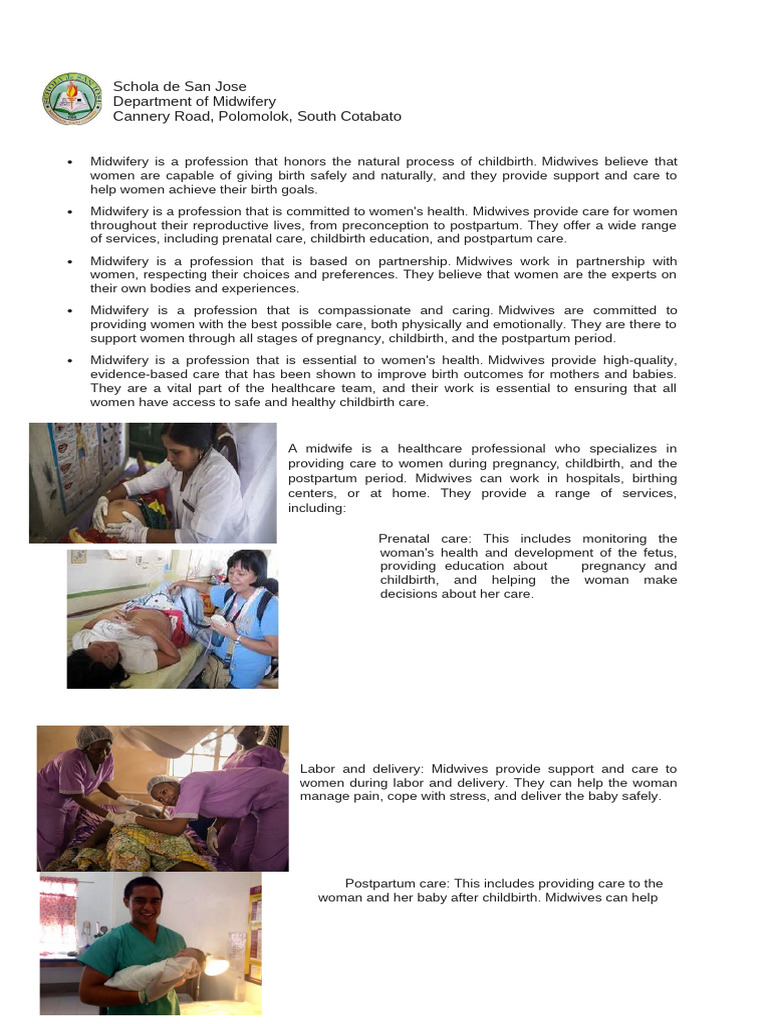 Midwifery: Roles and Competencies | PDF | Midwife | Childbirth