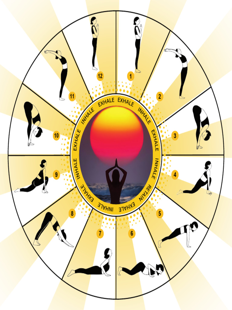 Sun Salutation Designed by GrandPosh Graphic Designer | PDF