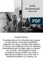 Existencialismo e arte pós-guerra