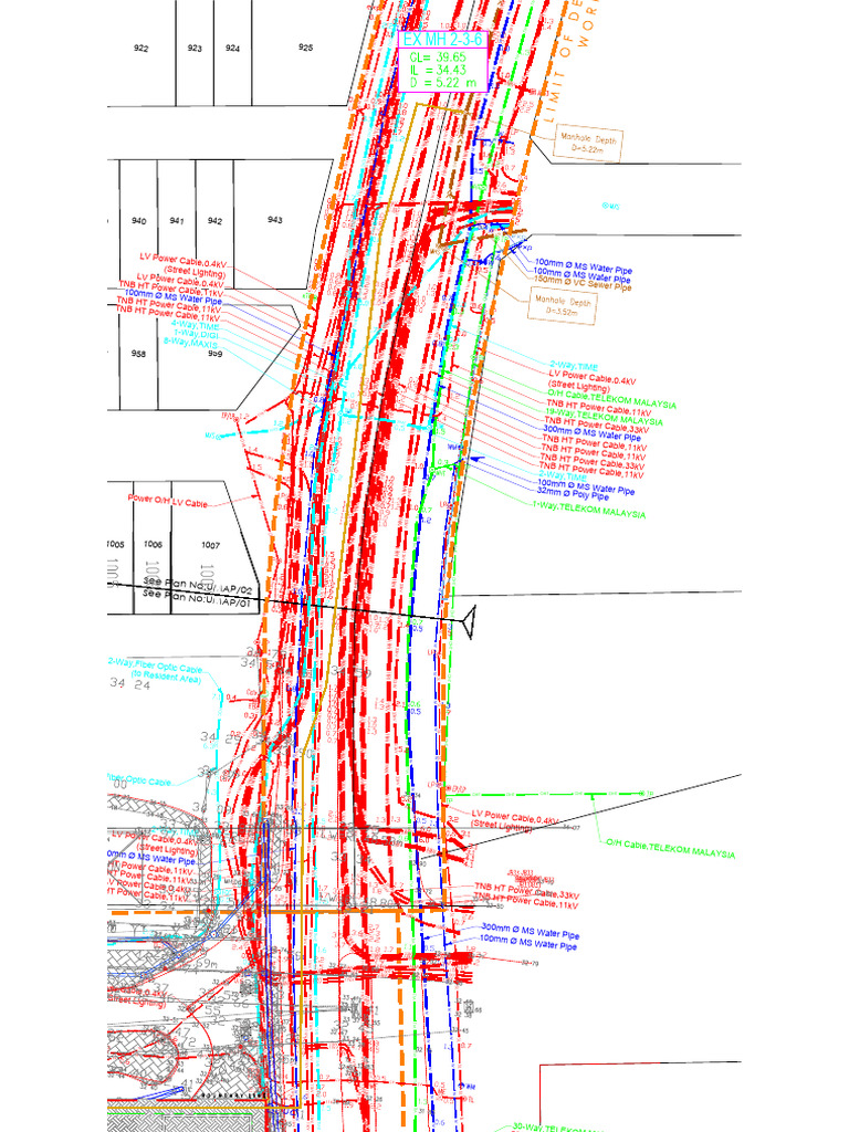 AP1508 SW LO 01 2024.10.14 (Jalan Utara Alignment) Model | PDF