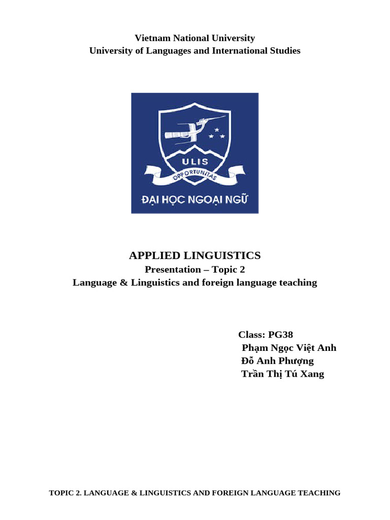 PG38.Presentation.Topic 2 (1) | PDF | Phonetics | Word