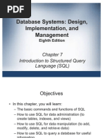 Introduction To Structured Query Language (SQL)