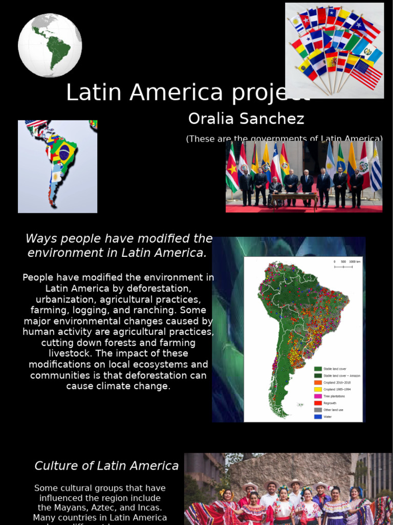 Environmental and Cultural Insights of Latin America | PDF