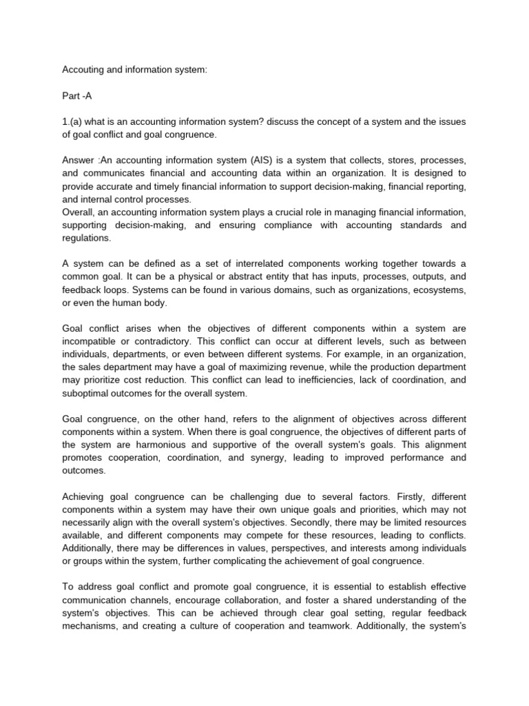 Accouting and Information System | PDF | Electronic Data Interchange ...