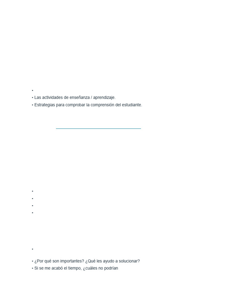 Pasos para un Plan de Clase Efectivo | PDF | Aprendizaje | Enseñando