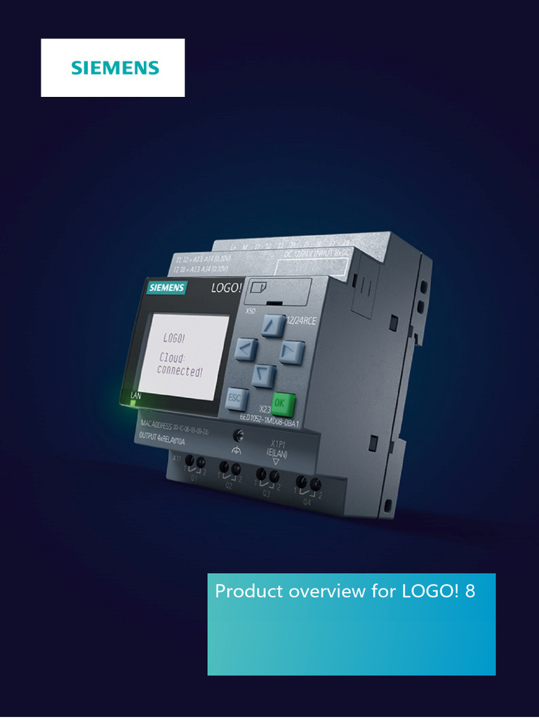 LOGO! 8 Product Overview by Siemens | PDF | World Wide Web | Internet & Web
