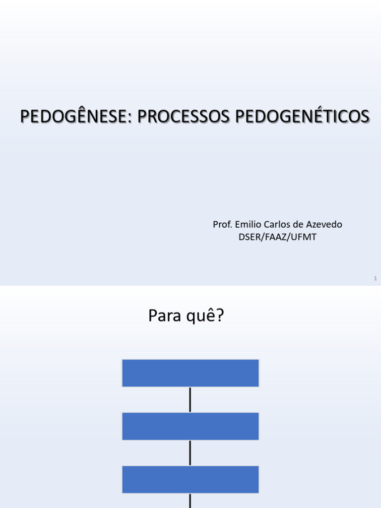 Processos de Formação do Solo e Pedogênese | PDF | Solo | Materiais
