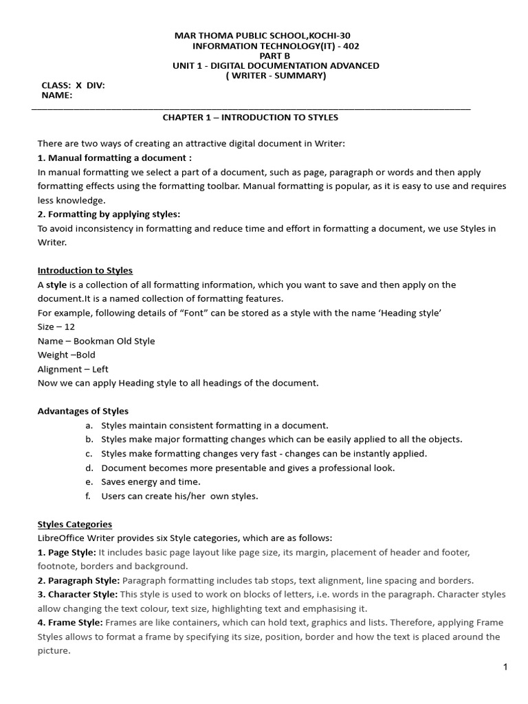 Advanced Digital Documentation Styles | PDF | Software | Computing