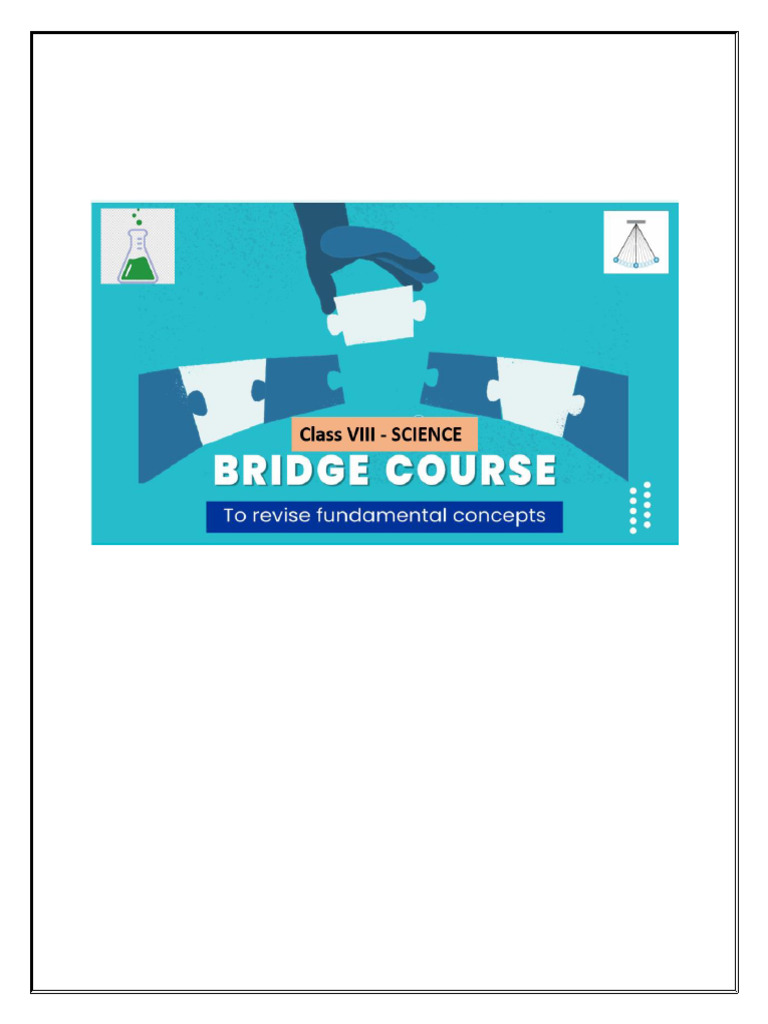 Class 8 Science Bridge Course Plan | PDF | Respiratory System | Breathing