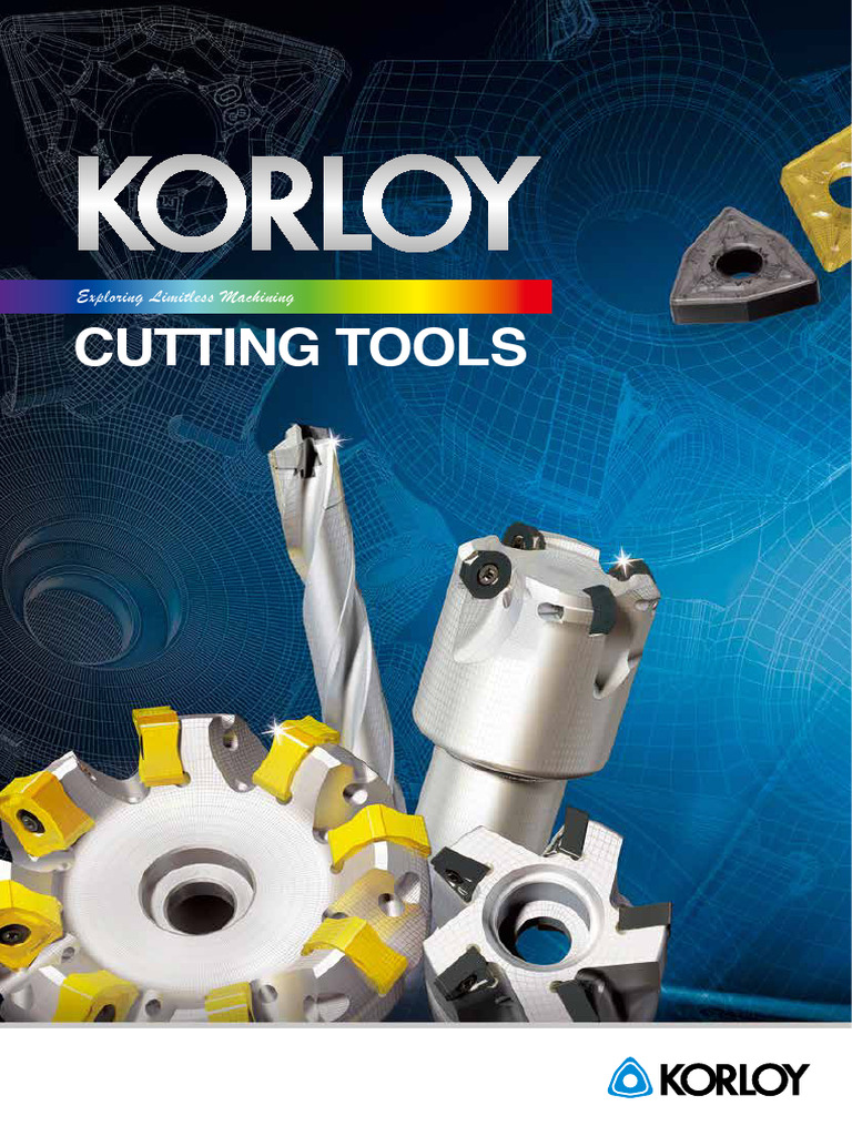 KORLOY Cutting Tools Overview | PDF | Machining | Building Materials
