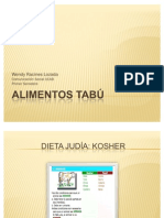 ALIMENTOS TABÚ