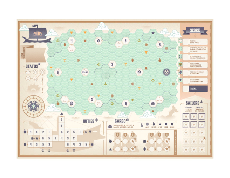 Voyages Map1 Letter | PDF