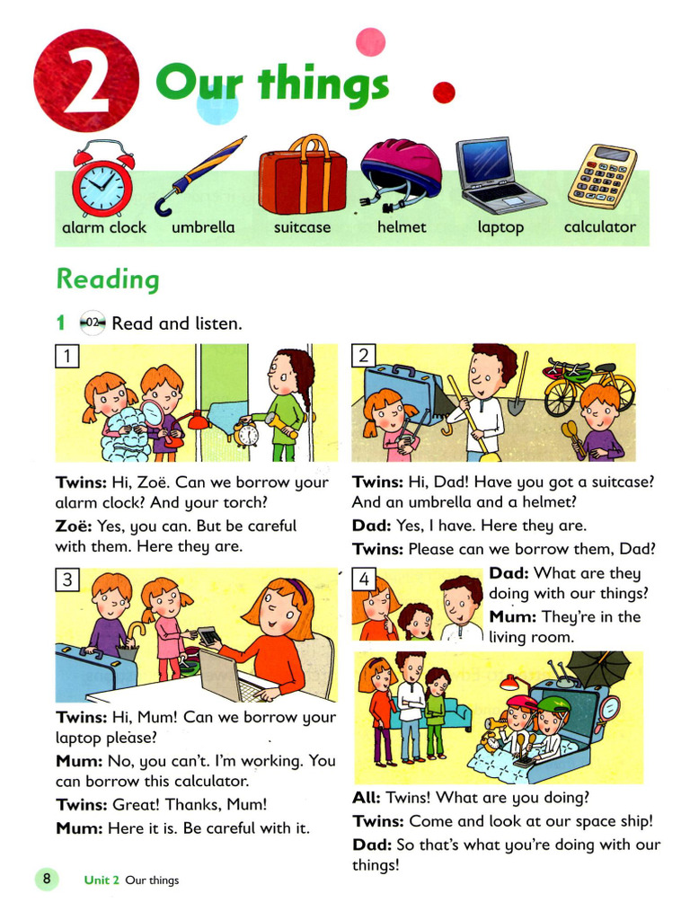 Our Things Reading 2 | PDF