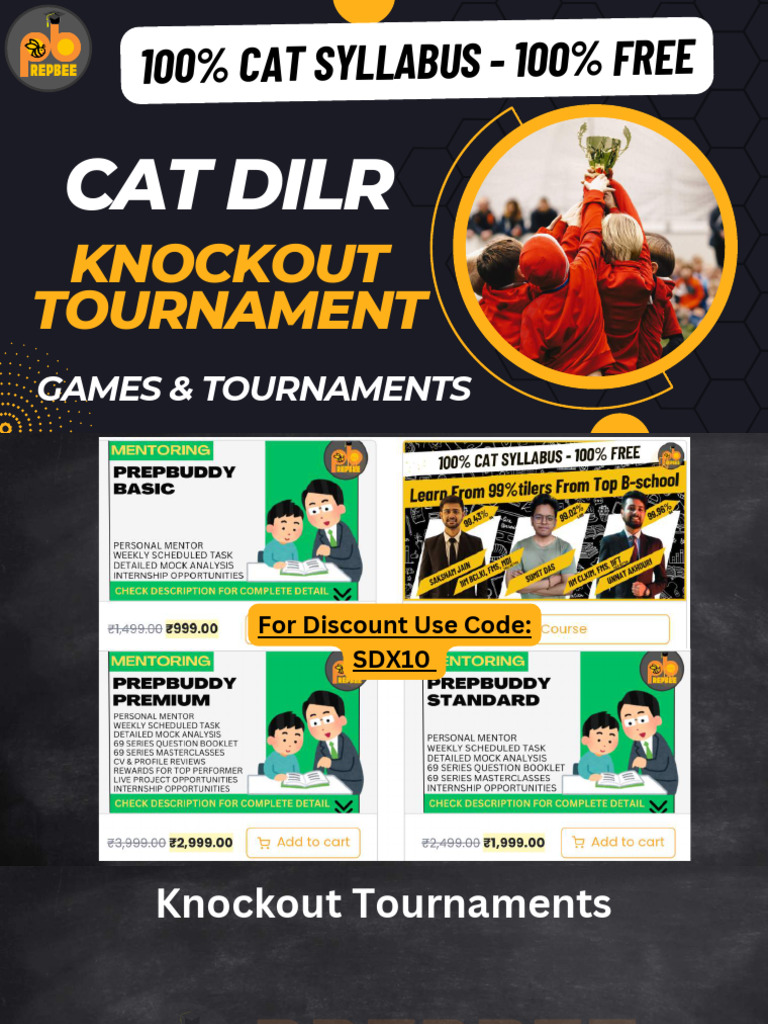 Knockout Tournament Structure and Rules | PDF | Tournament | Sports ...
