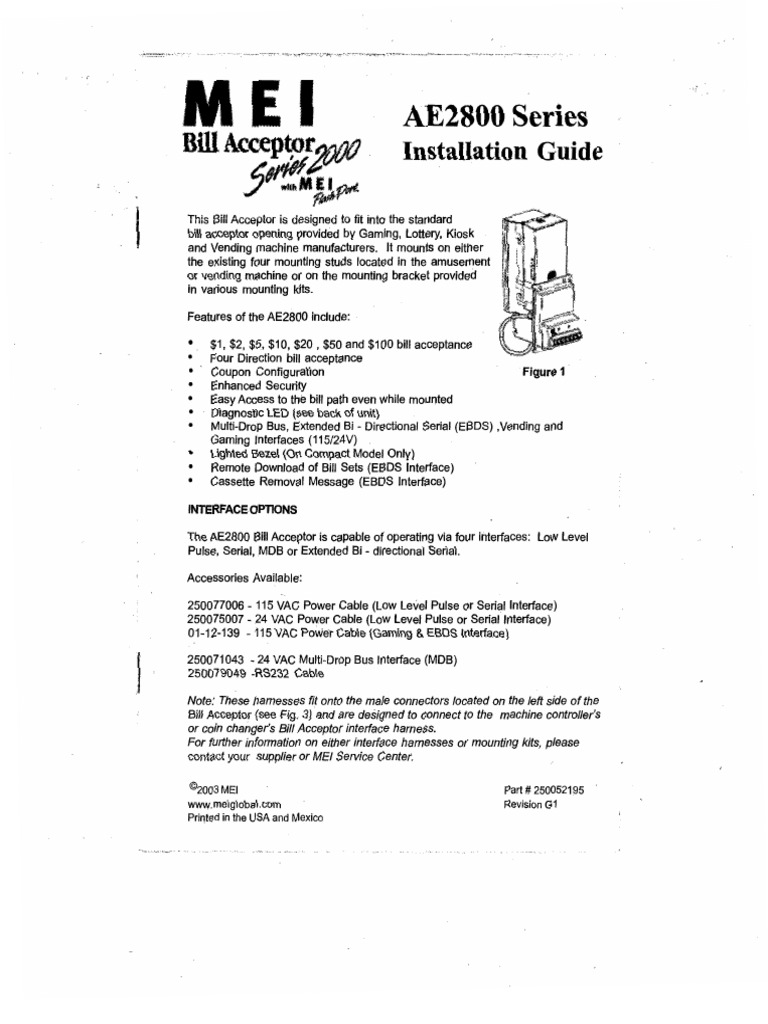 MEI Installation Guide | PDF