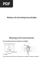 Moving Coil and Moving Iron Principles