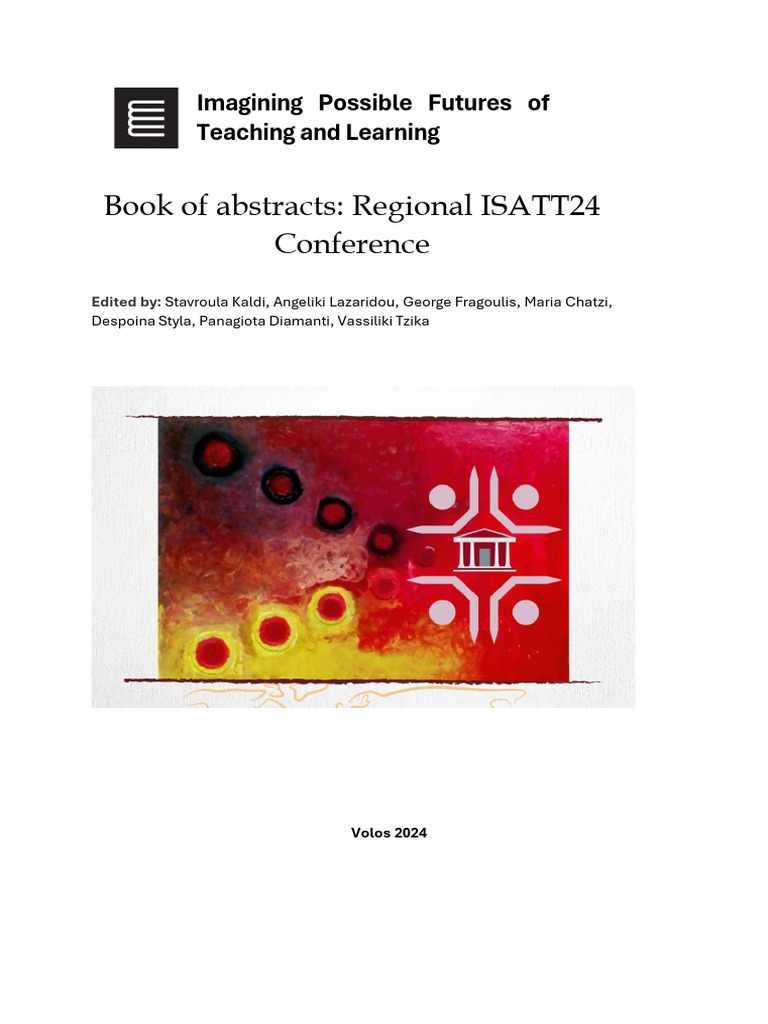 Isatt24 Preliminary Book of Abstracts | PDF | Justice | Crime & Violence