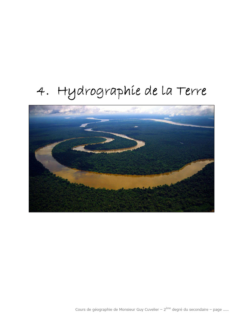Hydrographie et inondations en Afrique | PDF | Amazone (fleuve ...