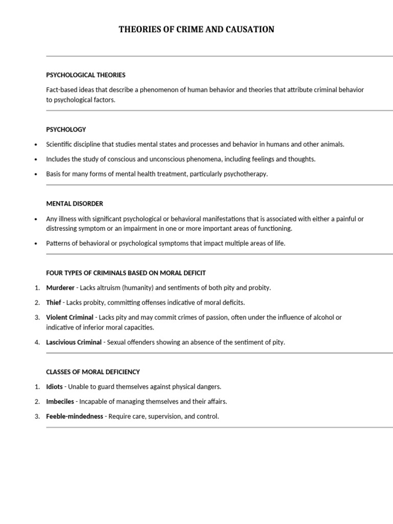 Psychology intelligence overview