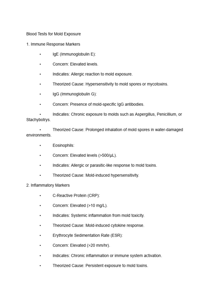 Mold Panels Pdf Mycotoxin Mold