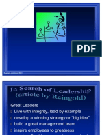 Leadership Insights from PPT