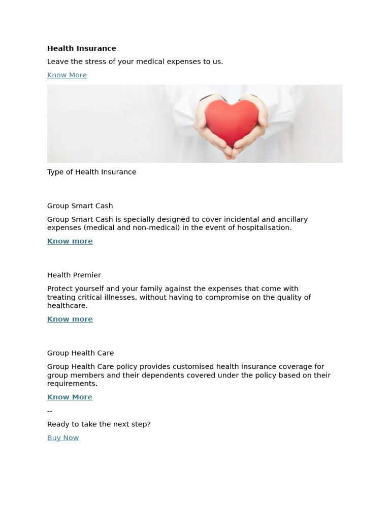 Health Insurance | PDF