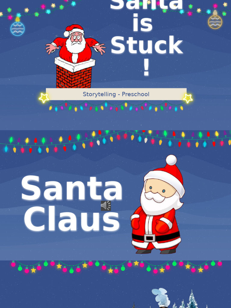 Story Telling Santa Is Stuck Pdf