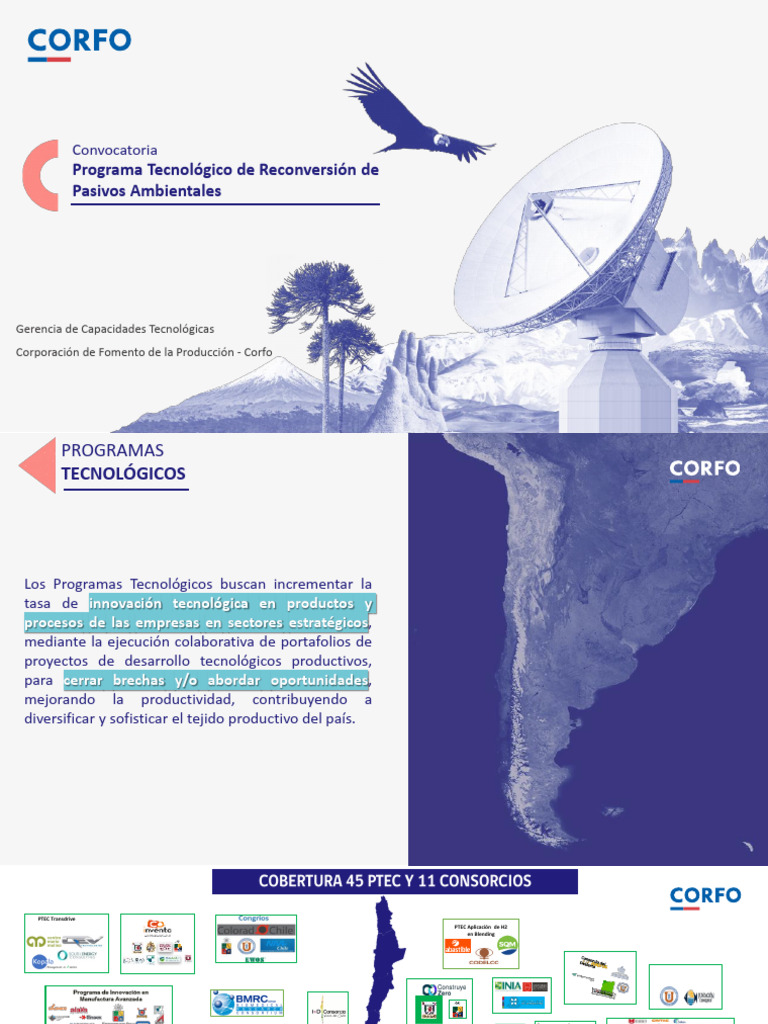 Ptec Pam - Corfo | PDF | Residuos | Minería
