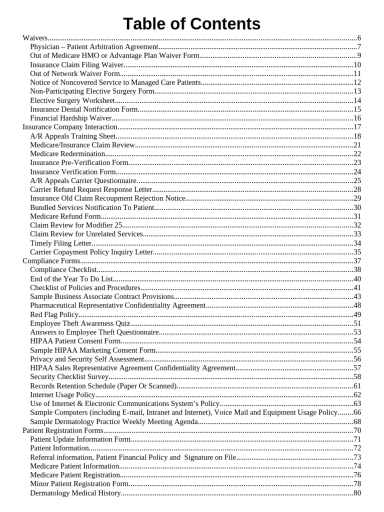 250 - Forms Inga Ellzy Forms | PDF | Health Maintenance Organization ...
