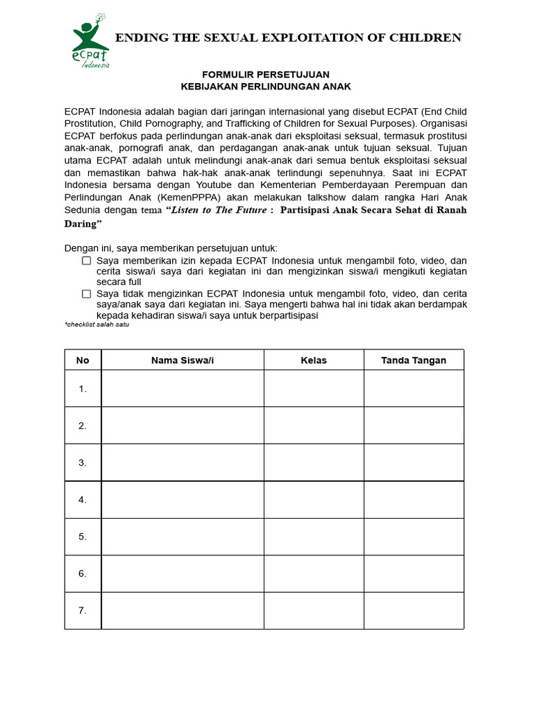 Consent Form - HAS 2024 | PDF