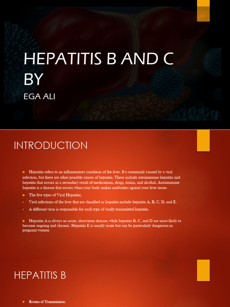 Understanding Hepatitis B and C Overview | PDF | Hepatitis B | Hepatitis