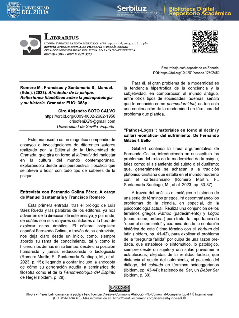 EBSCO FullText 16 - 12 - 2024 2 | PDF | Psicoanálisis | Experiencia